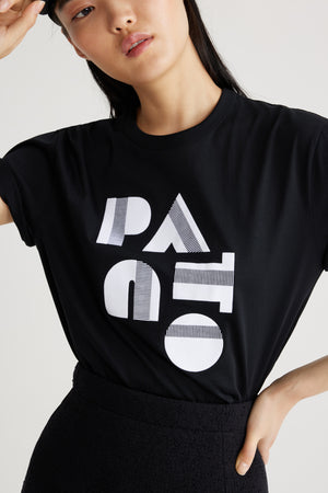 Art Deco Patou t-shirt in organic cotton