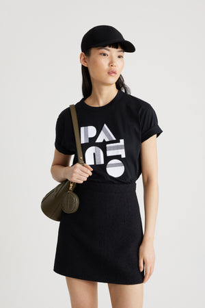 Art Deco Patou t-shirt in organic cotton