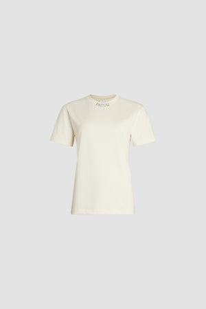 Embroidered Patou t-shirt in organic cotton