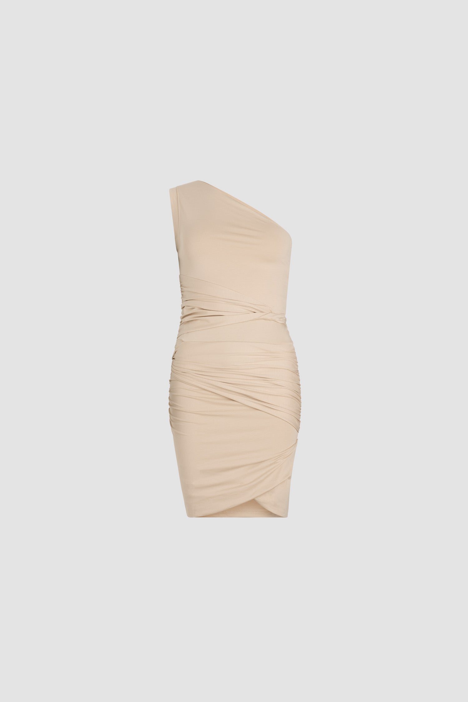 cotton one shoulder dress Petal and Pup Women's Nadia Maxi Elevate your wardrobe with this light cream maxi dress Nicole One-Shoulder Cotton Dress (Women)
