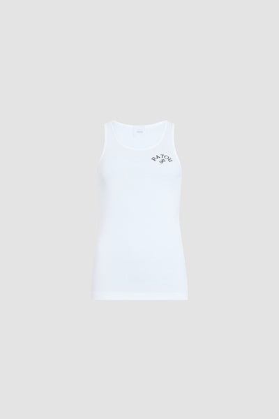 【PATOU 】パトウ タンク 白 S 正規 PATOU/パトゥ】 TANK TOP：タンクトップ | ジャーナルスタンダード