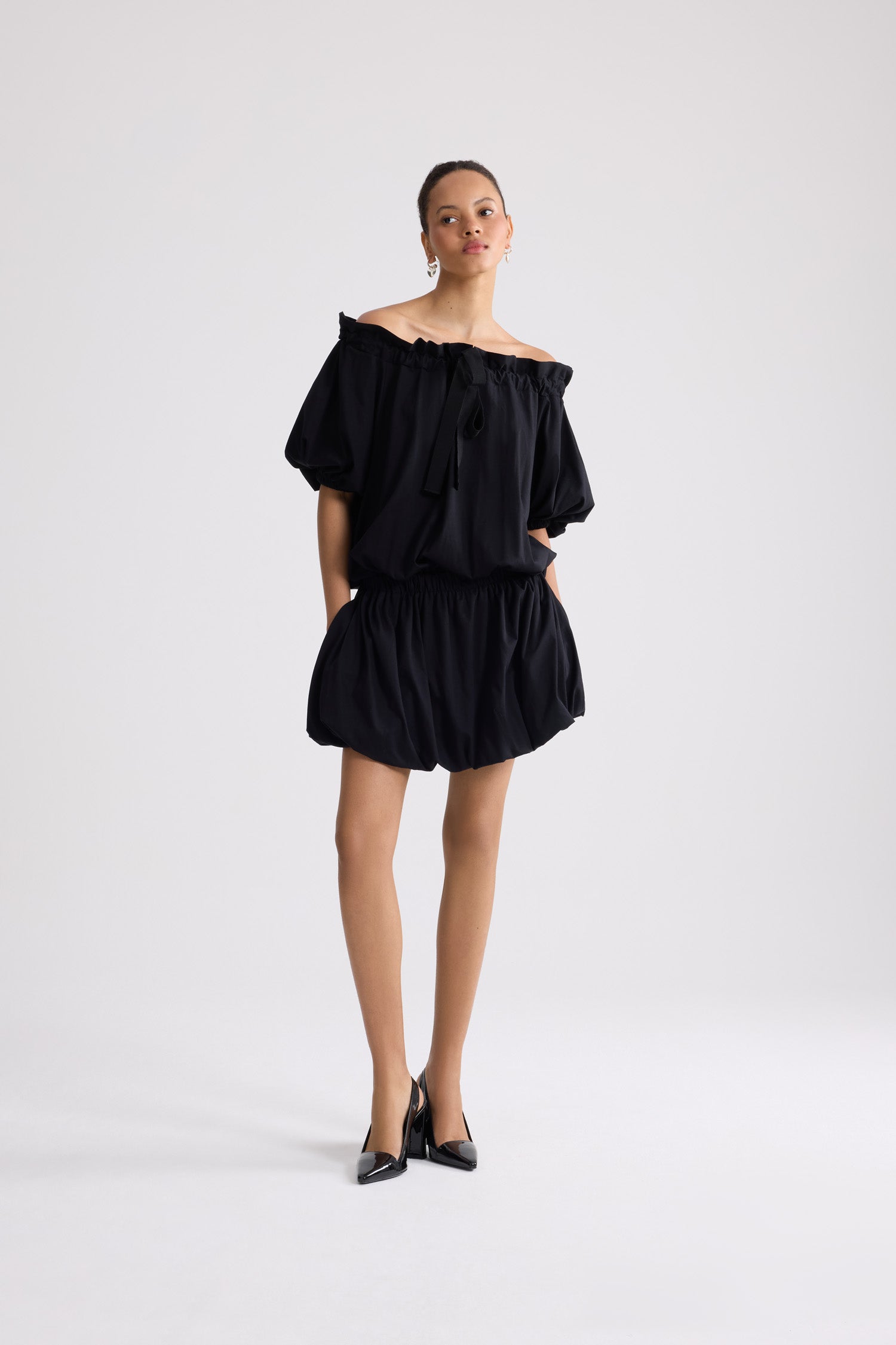 Patou | Voluminous organic cotton mini dress Patou | Voluminous organic cotton mini dress
