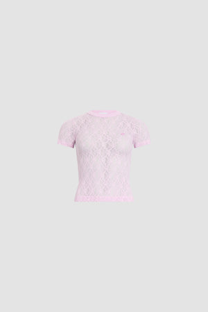 ポリアミド レース Tシャツ
