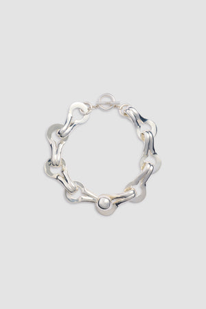 M Link Kurze Geometrische Choker-Halskette