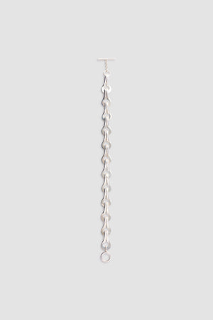 Bracelet géométrique à motif répété, en laiton