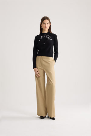 Pull Patou en laine mélangée