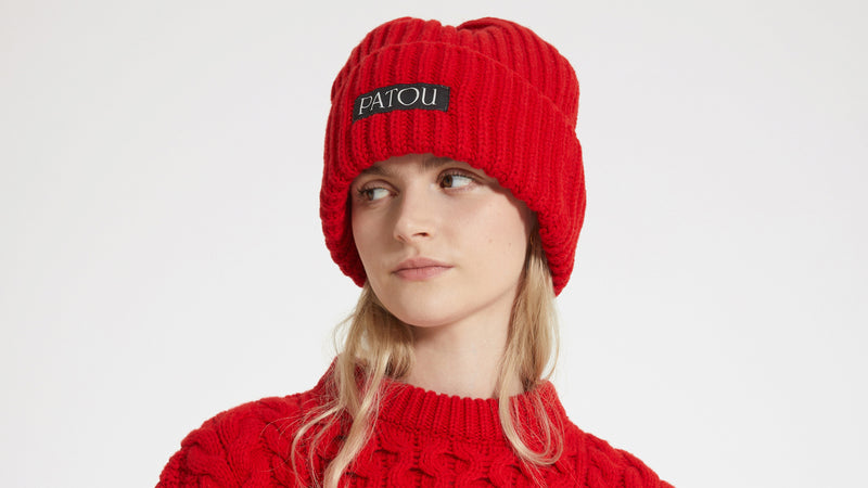 Patou | Grosgrain sleeveless sweatshirt in organic cotton
