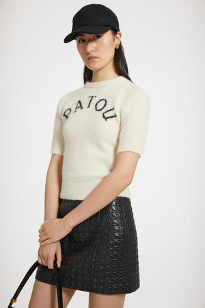 Top Patou in misto alpaca sostenibile