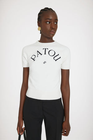 Top Patou in misto cotone