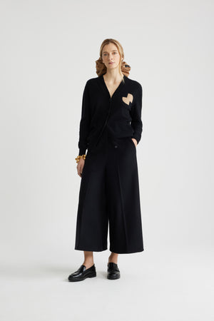 Cardigan JP in misto lana e cachemire ecosostenibile