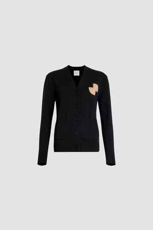 Cardigan JP in misto lana e cachemire ecosostenibile