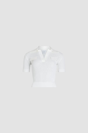 Polo in maglia di cotone