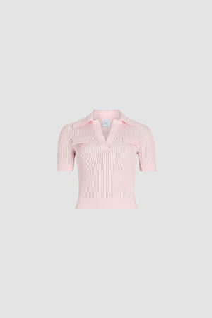 Polo in maglia di cotone