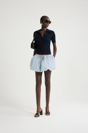Polo in maglia di cotone
