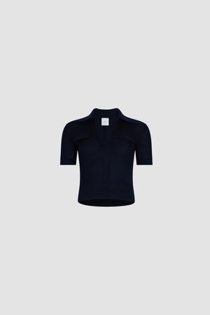 Polo in maglia di cotone