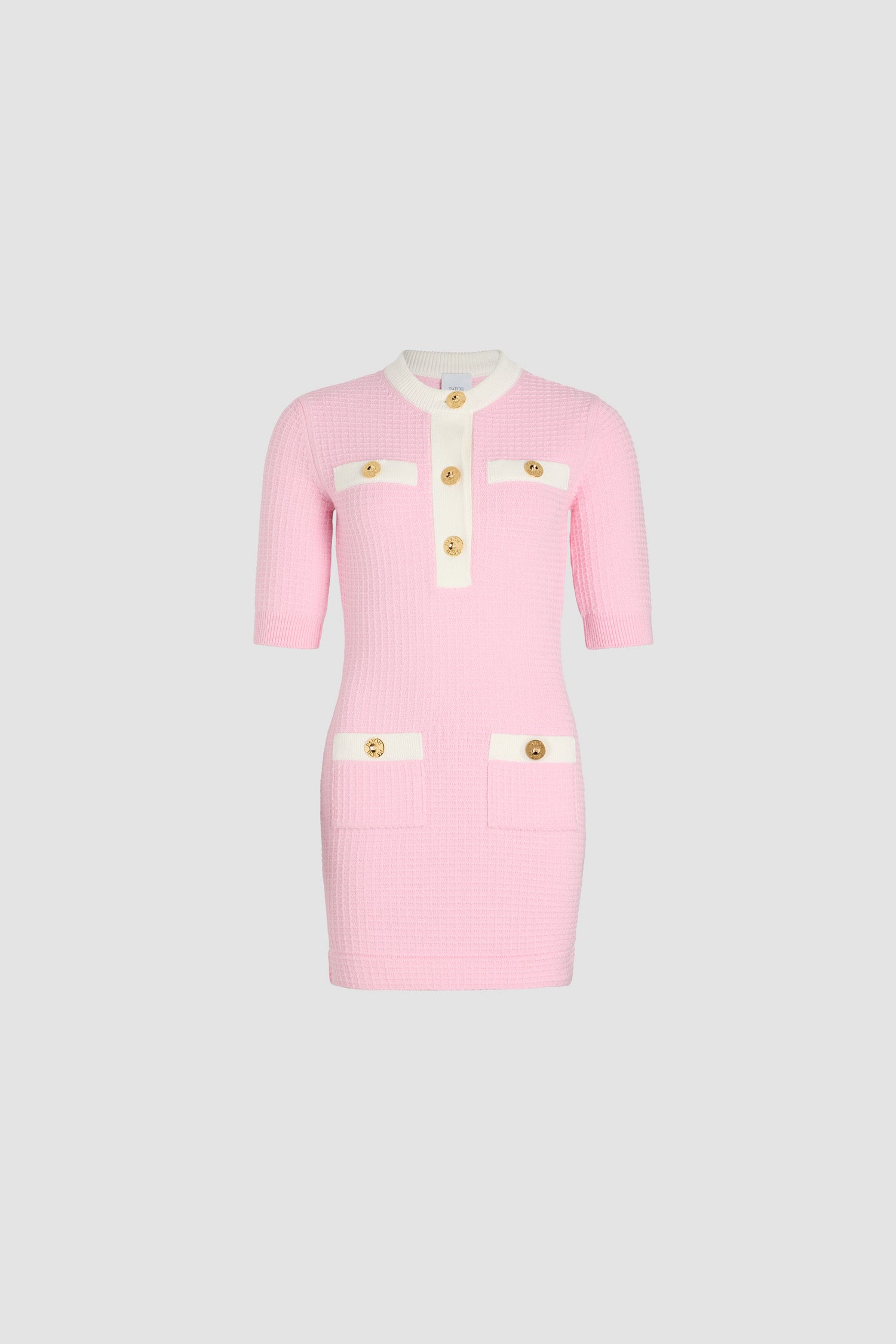 waffle knit cotton dress Patou