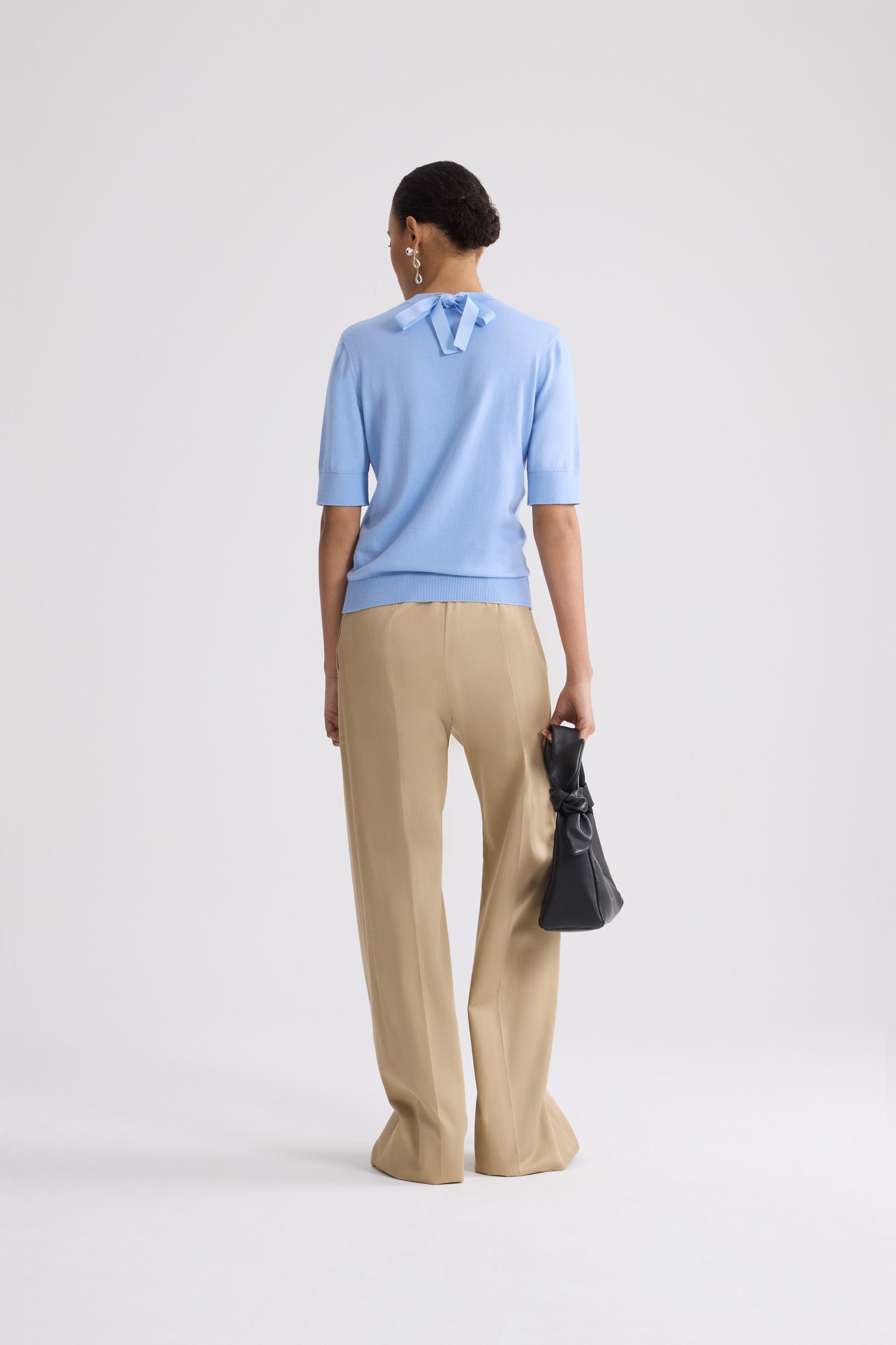 PATOU コットン混紡 半袖セーター Patou | コットン混紡 半袖セーター
