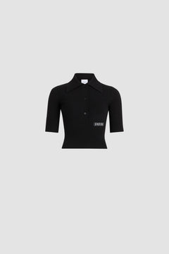 Polo in lana e cashmere