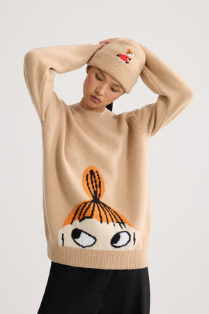 Patou x Moomin 리틀 미 크루넥 니트