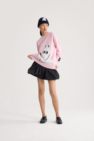 Patou x Moomin Crewneck Wool Blend Jumper