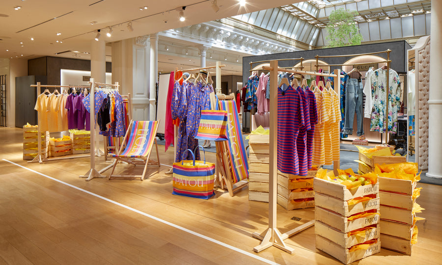 Patou Plage Pop Up au Bon Marché