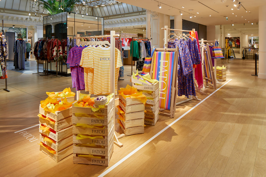 Patou opens pop-up in Bon Marché timed for new summer collection and Paris  reopening