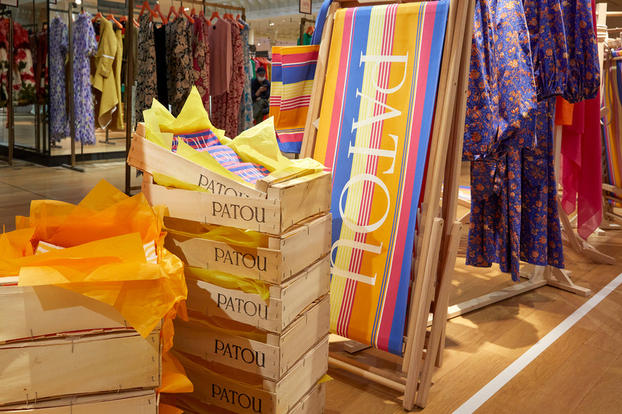 Patou opens pop-up in Bon Marché timed for new summer collection and Paris  reopening
