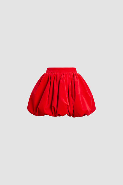 Patou | Bloomer-effect mini skirt in organic cotto