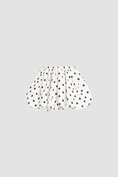 Mini-Bloomer-Rock aus recyceltem Faille