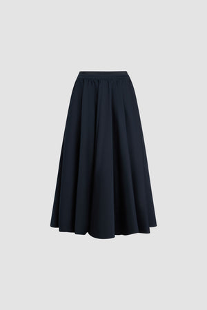 Jupe maxi volume en coton bio
