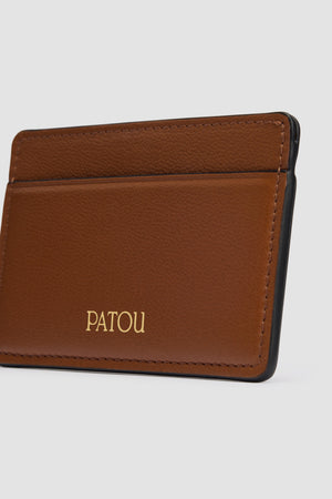 JP cardholder in leather