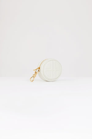 Mini JP pouch in leather