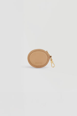 Mini JP pouch in leather