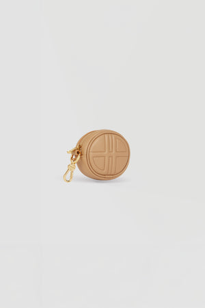 Mini JP pouch in leather