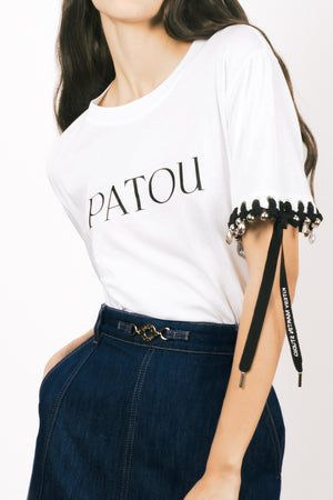 Patou Upcycling maglietta in cotone bio