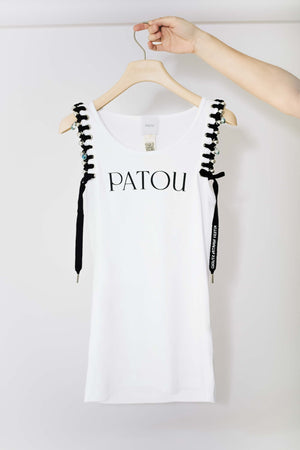 Patou Upcycling 파투 유기농 면  탱크 탑