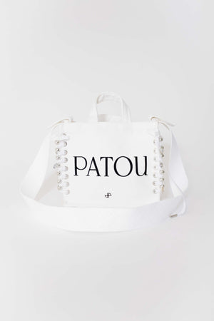 Patou Upcycling canvas tote in organic cotton