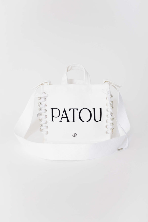 Patou - Patou Upcycling 오가닉 코튼 파투 캔버스 토트백