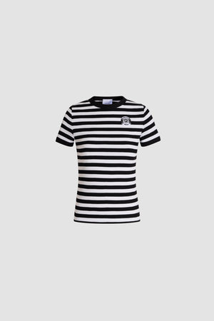 Patou x Hôtel Du Cap-Eden Roc Cotton Ribbed Striped T-Shirt