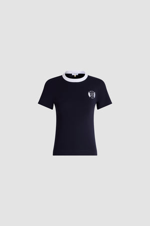 Patou x Hôtel Du Cap-Eden Roc Fitted T-Shirt In Organic Cotton