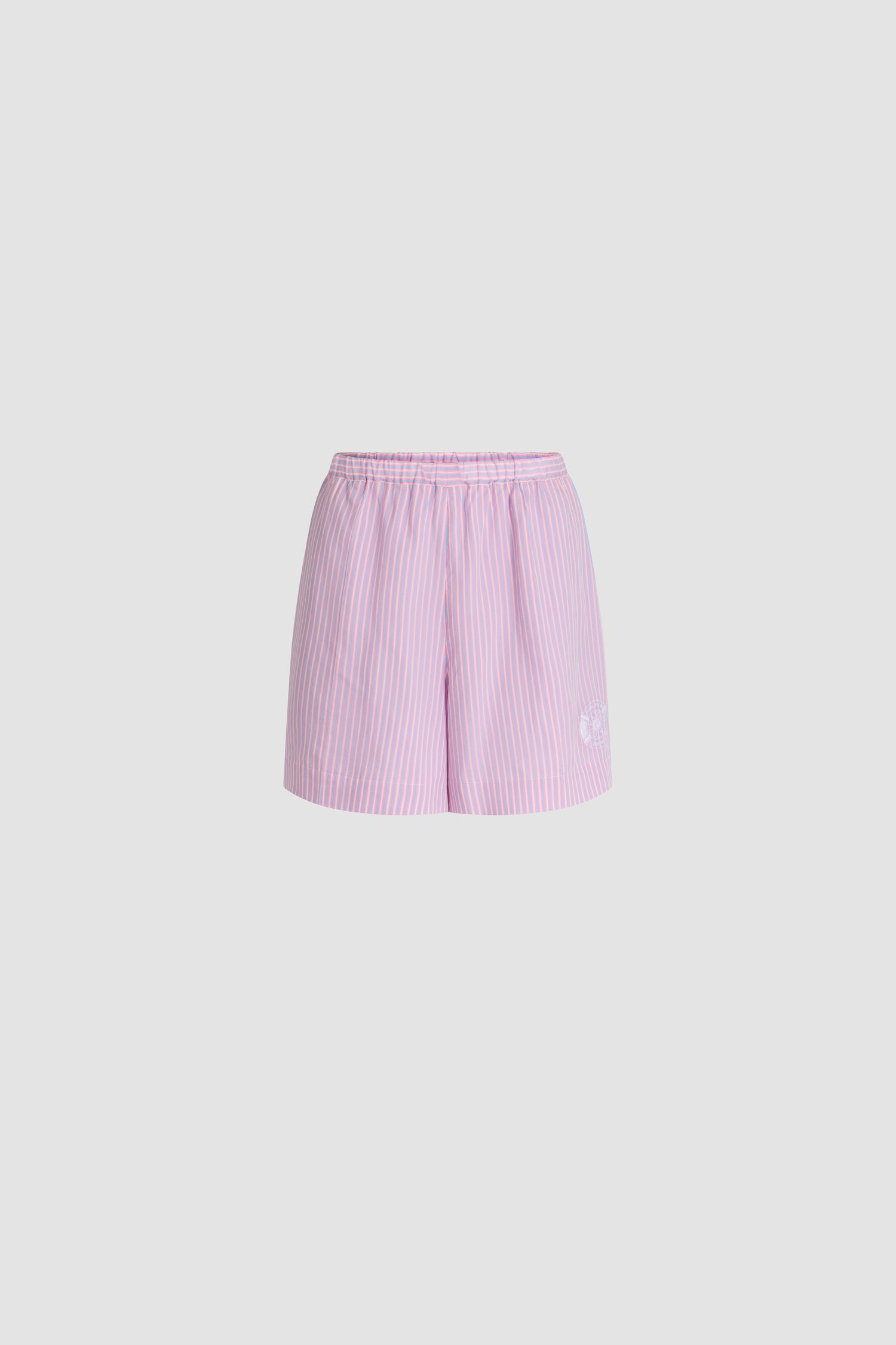 Patou - Patou x Hôtel Du Cap-Eden Roc Beach Shorts In Blended Lyocell And Silk - Eden Beach Stripes - A summer capsule collection exclusively available at Hôtel du Cap-Eden-Roc.Pink striped beach shorts in blended lyocell and silk. Elasticated waistband. Loose fit.