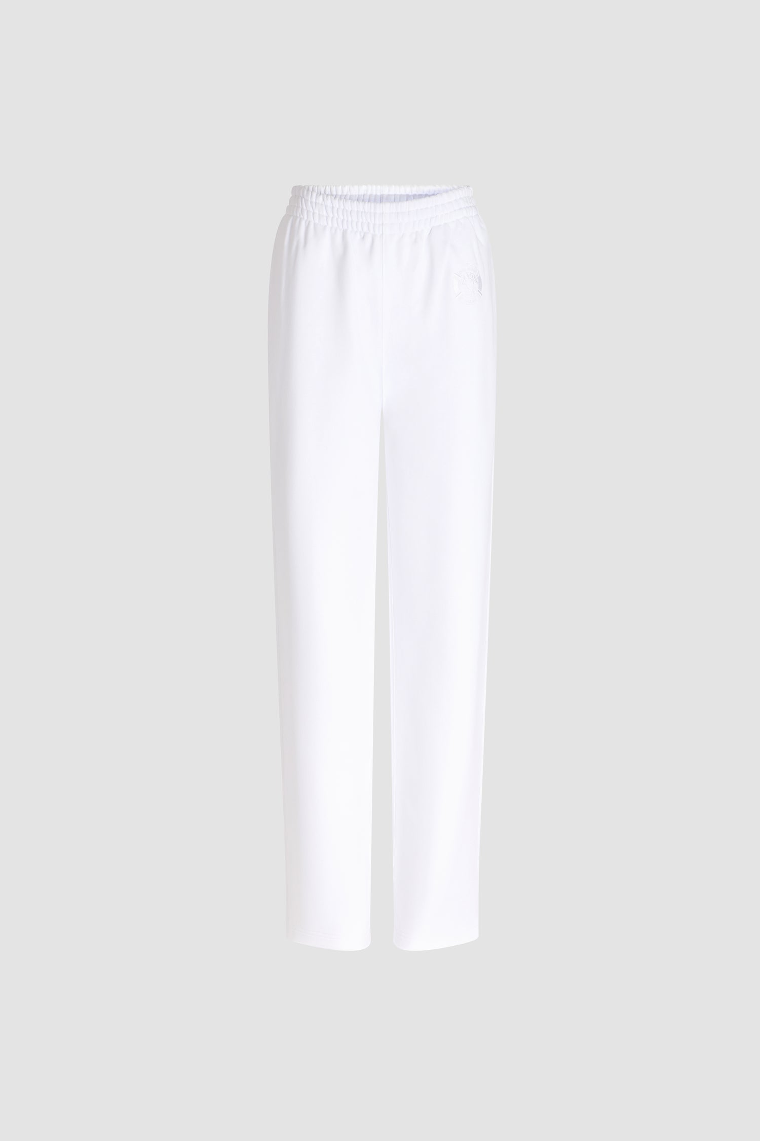 Patou - Patou x Hôtel Du Cap-Eden Roc Organic Cotton Elasticated Waist Trousers - White - A summer capsule collection exclusively available at Hôtel du Cap-Eden-Roc.Organic cotton trousers in white. Elasticated waist. Straight fit.