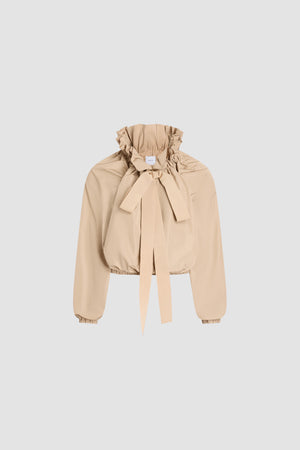 Iconic Recycled Faille Voluminous Top
