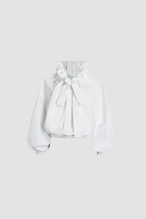 La Patou Blouse in organic cotton poplin