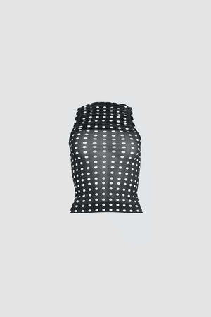Recycled Nylon Ruched Top