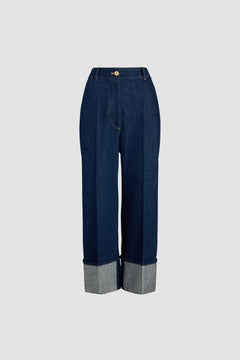 Iconic denim trousers