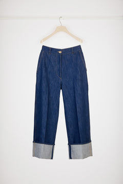 Iconic denim trousers