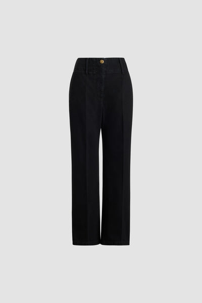 PATOU ワイドレッグカジュアルパンツ 38 ワイドレッグモップパンツ N607