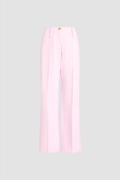 Pantaloni ampi in denim di cotone biologico