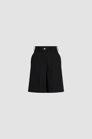 Bermudashorts aus Bio-Baumwollgabardine